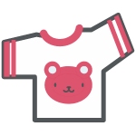 Tシャツクマ